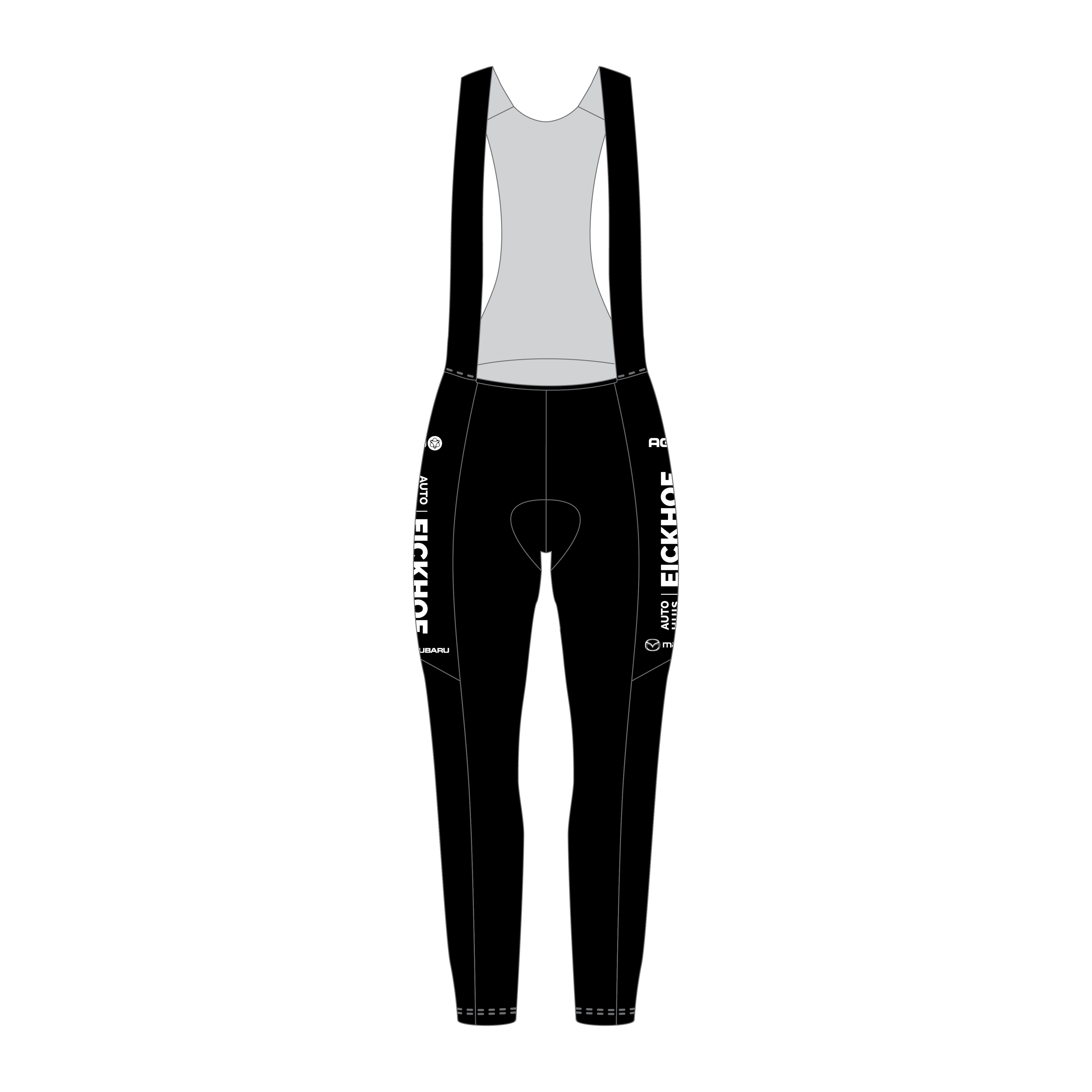 Performance bibtight - sublimatie panels (kids)