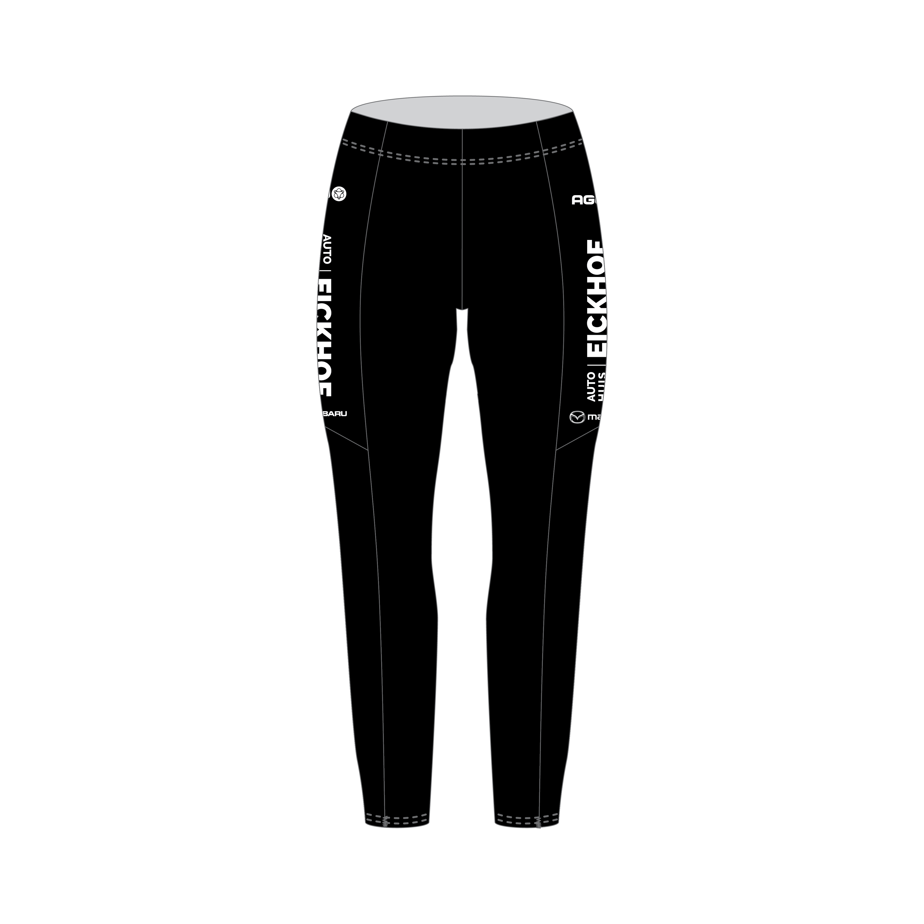 Performance Zipper Pants - sublimatie panels (kids)