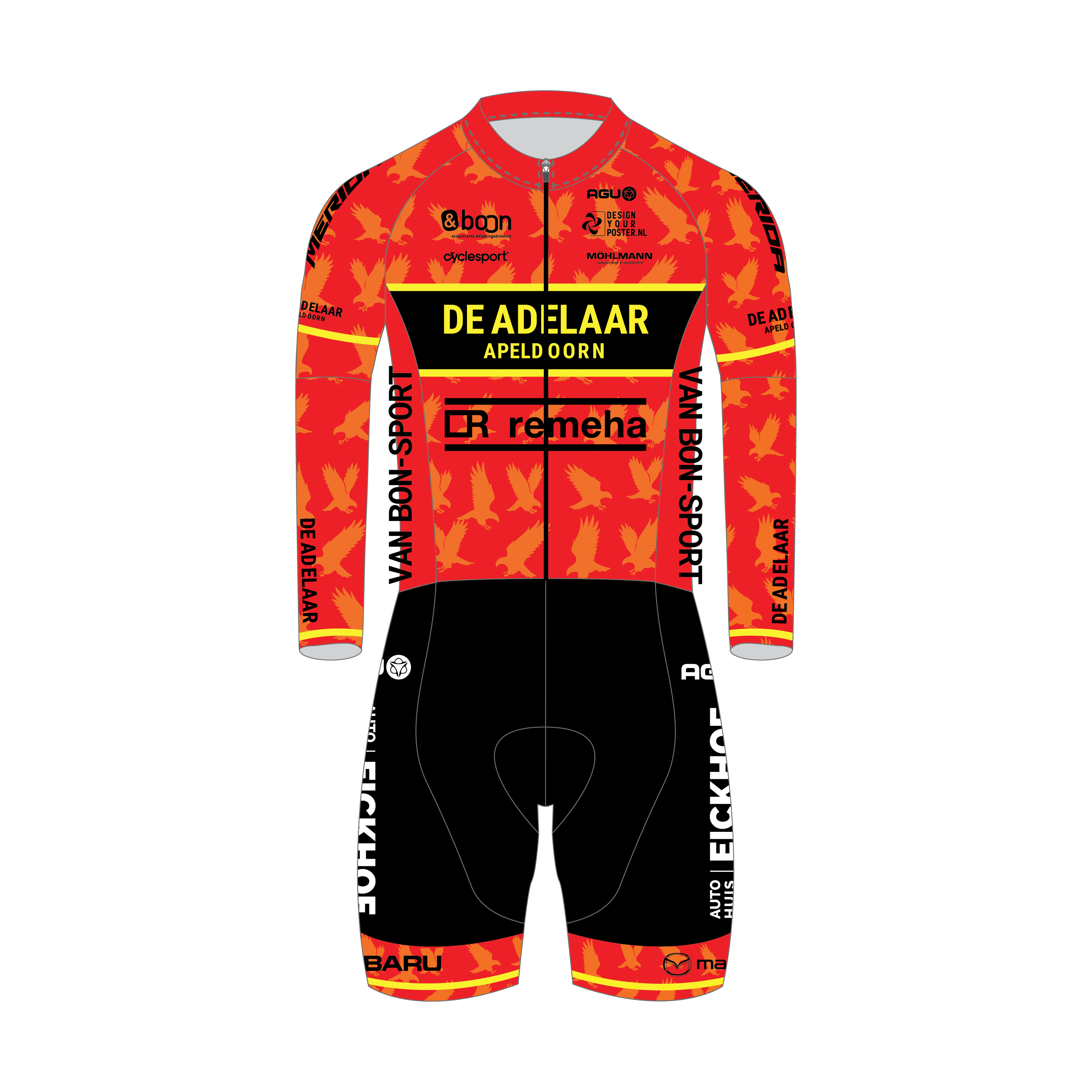 Performance Cross Suit - lange mouwen (kids)